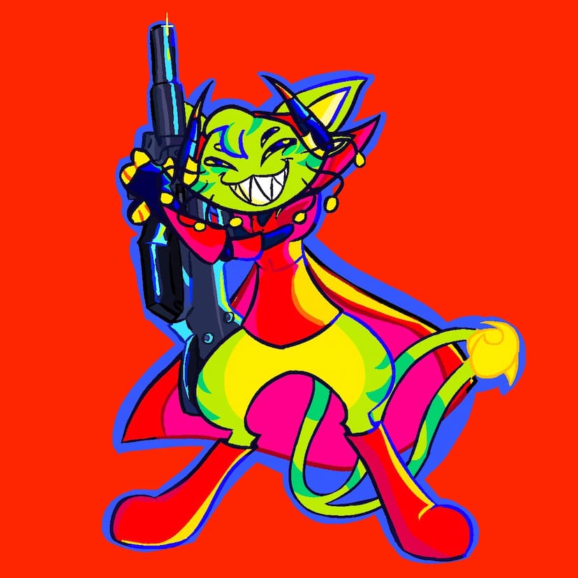 gnarpy with a gun